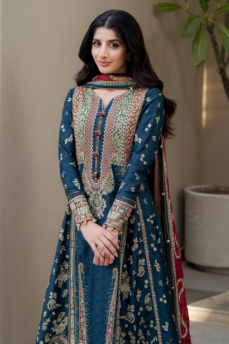 Jazmin | Shahkaar Luxury Lawn 25 | SL25-D3 by Jazmin - Designer Dress - Type: Ladies Clothes - Available at Libayah - 100% Original