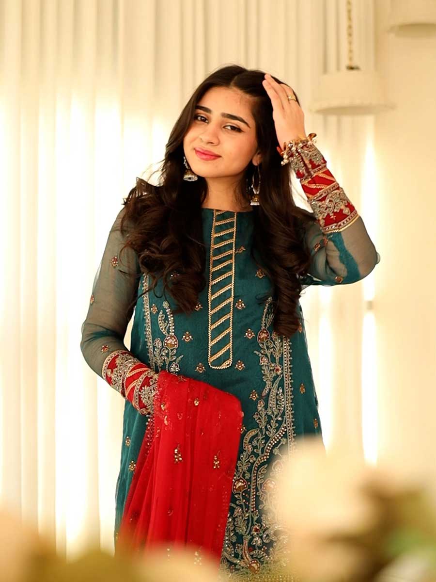 Salitex | Signature Festive Chiffon | SUNW6JI021UT by Salitex - Designer Dress - Type: Ladies Clothes - Available at Libayah - 100% Original