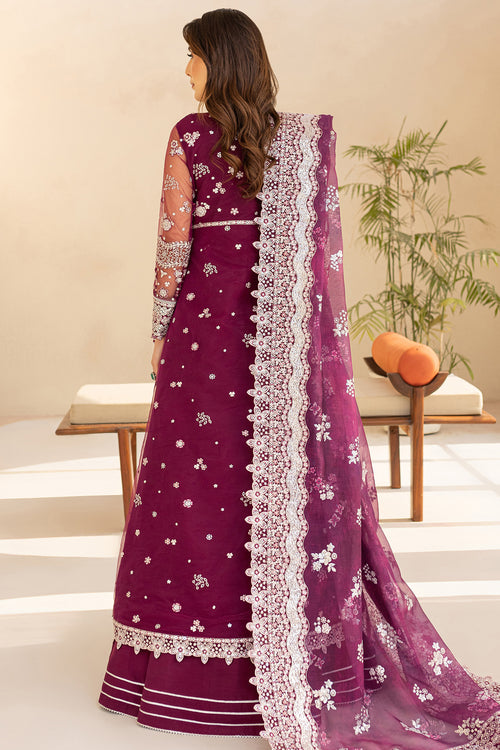Farasha | Lu Zella Premium Formals 25 | Merlot Dust by Farasha - Designer Dress  - Type : Ladies Clothes - Available at Libayah - 100% Original 