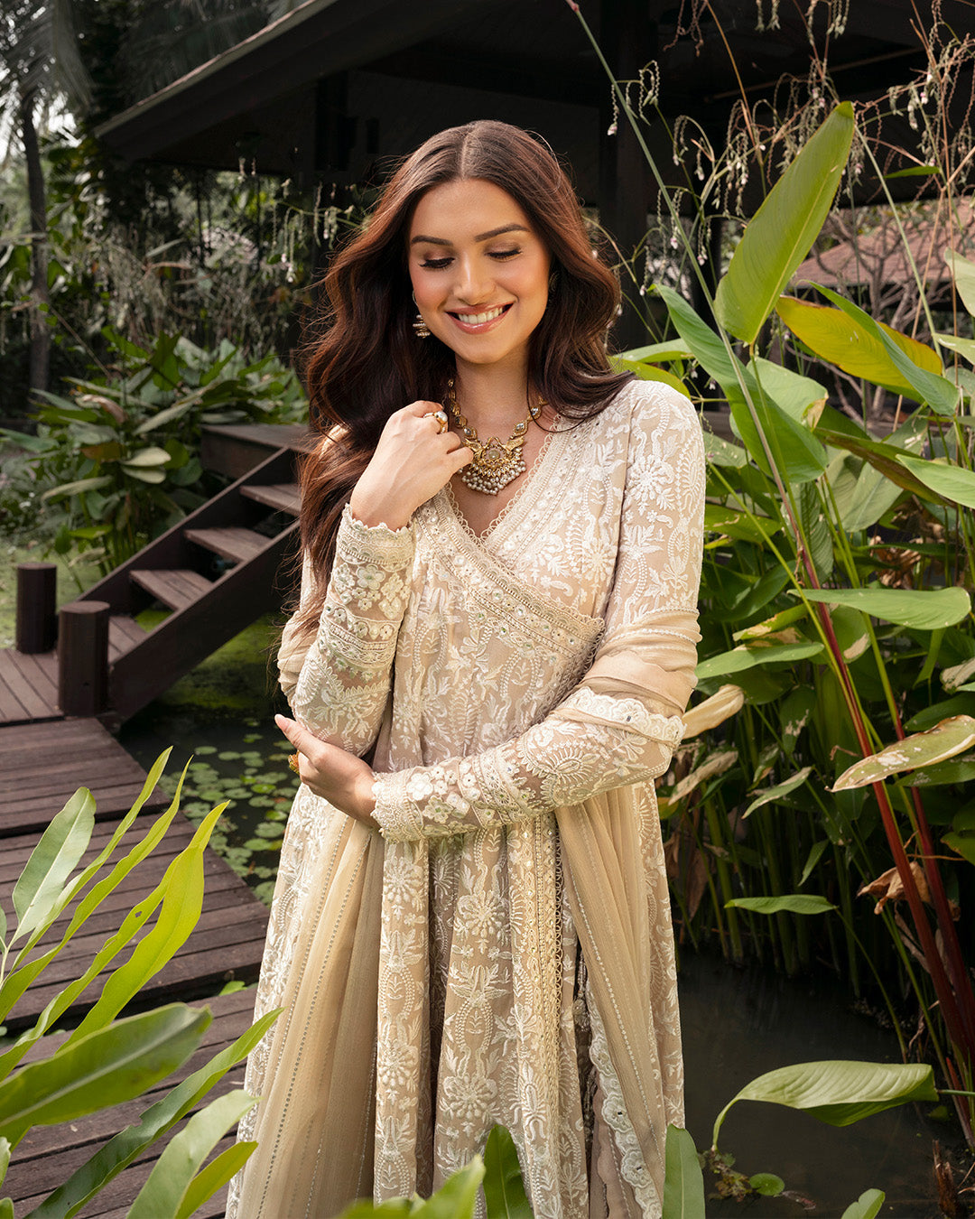 Faiza Saqlain | Zinnia Lawn 25 | Ilima by Faiza Saqlain - Designer Dress - Type: Ladies Clothes - Available at Libayah - 100% Original