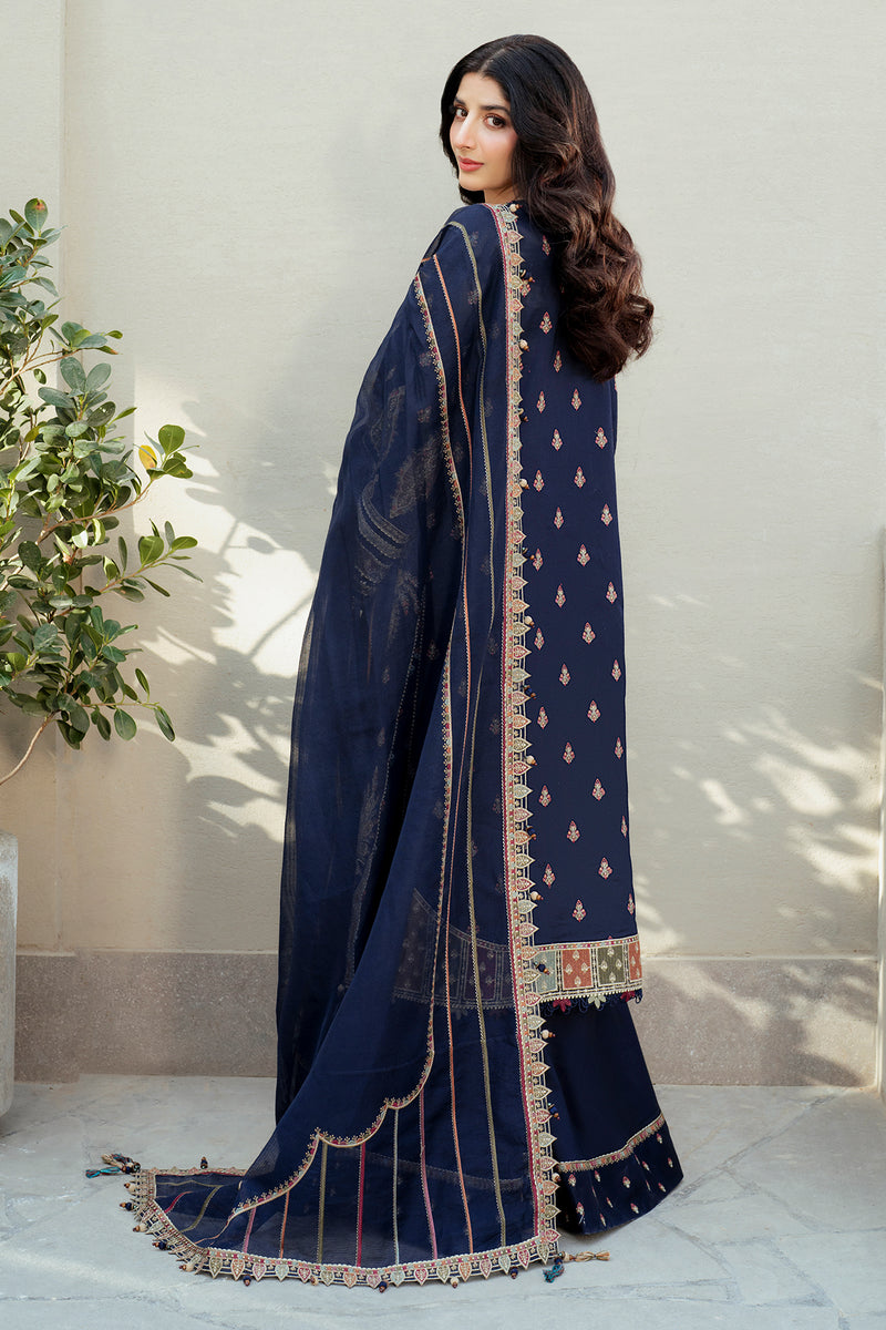 Jazmin | Shahkaar Luxury Lawn 25 | SL25-D8 by Jazmin - Designer Dress - Type: Ladies Clothes - Available at Libayah - 100% Original