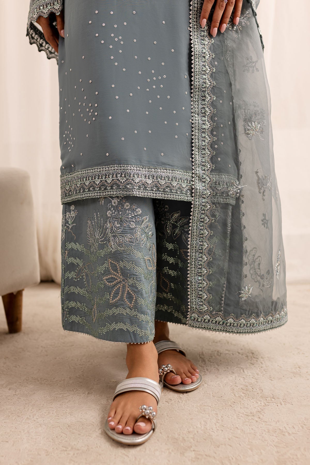 Nureh | Fancy Formals | NP-521 by Nureh - Designer Dress - Type: Formal - Available at Libayah - 100% Original