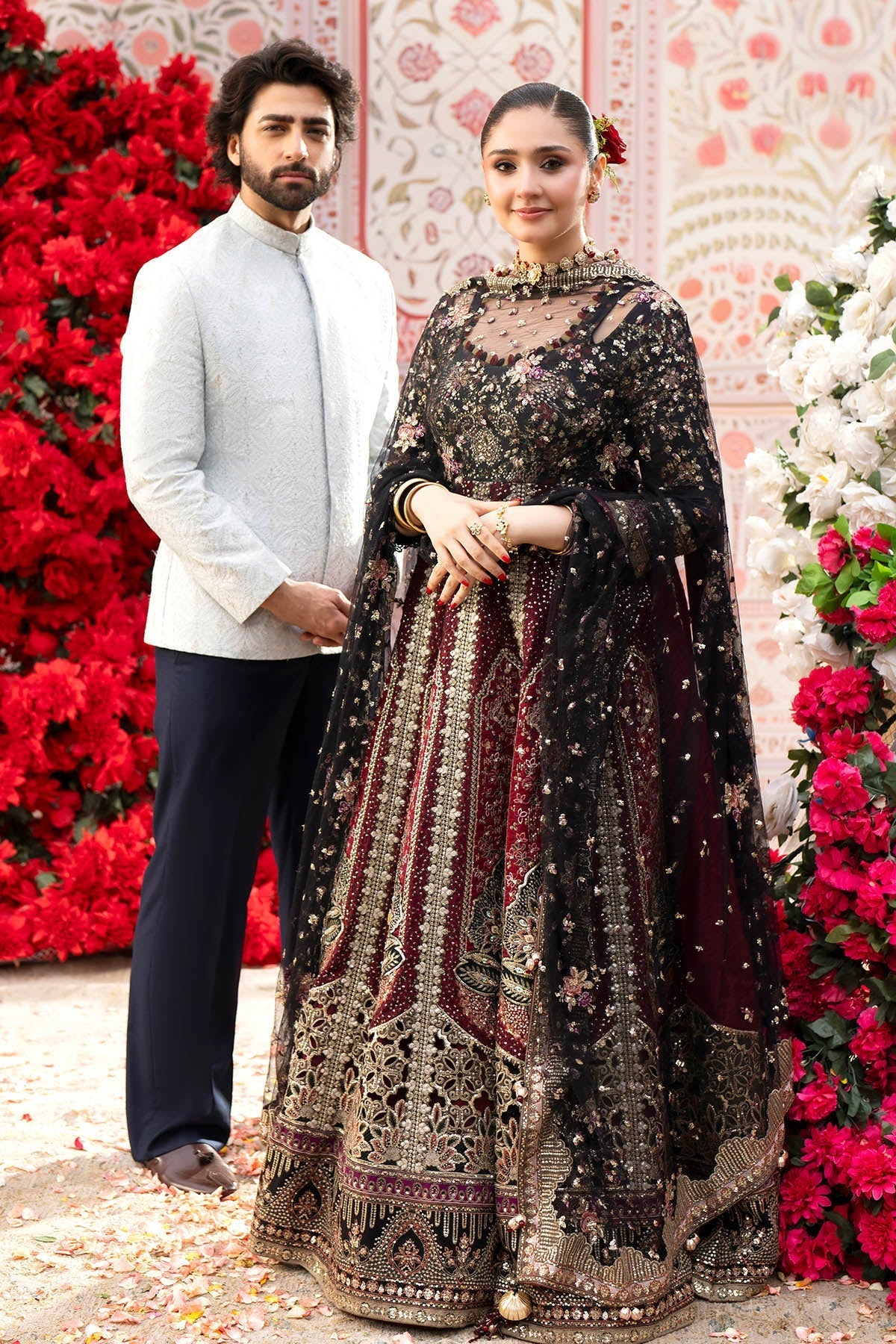 Nureh | Jhoomro Formals | NL-95 Emara by Nureh - Designer Dress  - Type : Ladies Clothes - Available at Libayah - 100% Original 