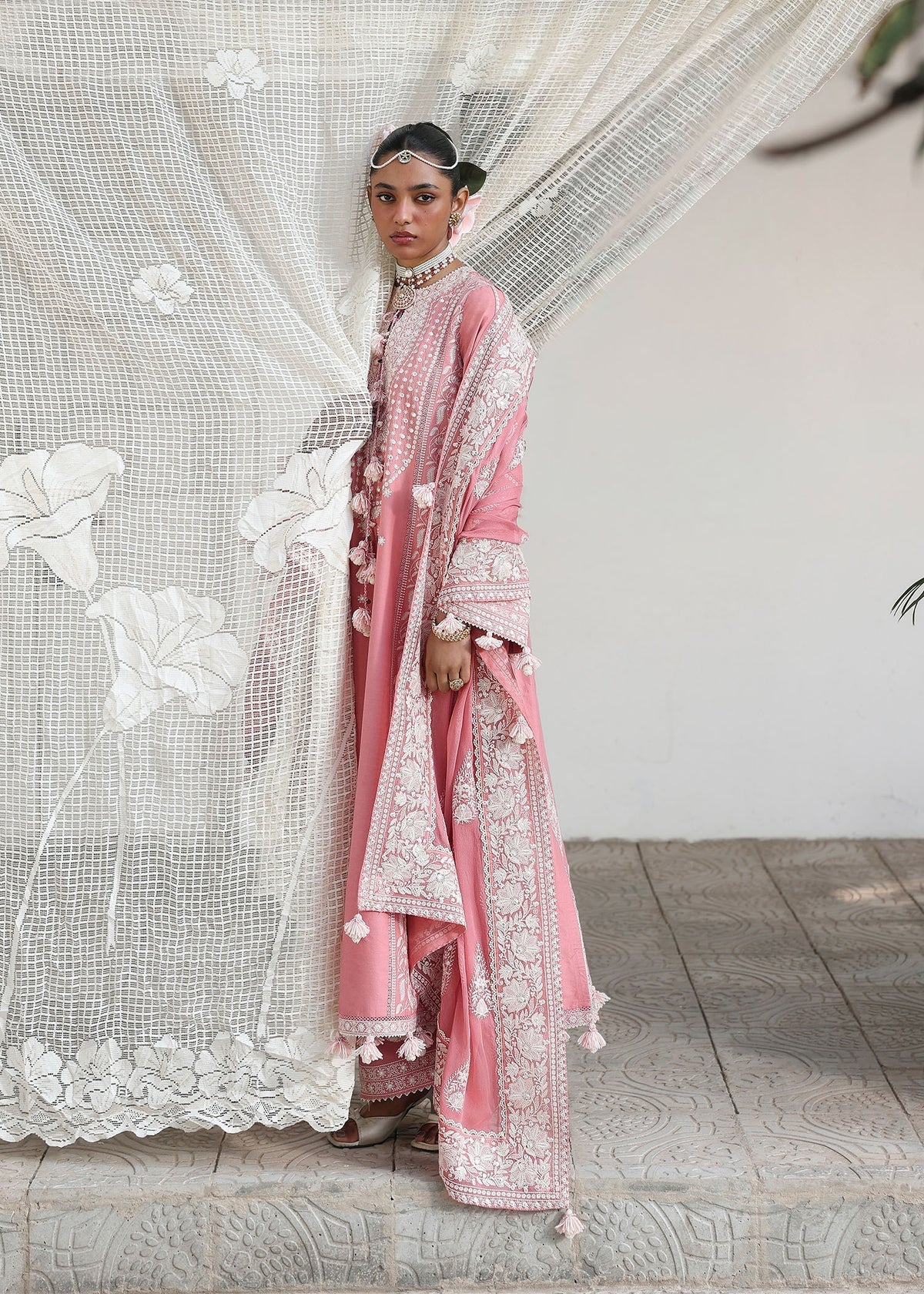 Hussain Rehar | Kalabagh Luxury Lawn 26 | Sorti by Hussain Rehar - Designer Dress  - Type : Ladies Clothes - Available at Libayah - 100% Original 