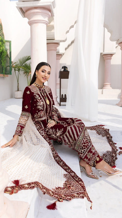 Zebtan | Andaz e Makhmal | ZAM-02 by Zebtan - Designer Dress - Type: Ladies Clothes - Available at Libayah - 100% Original