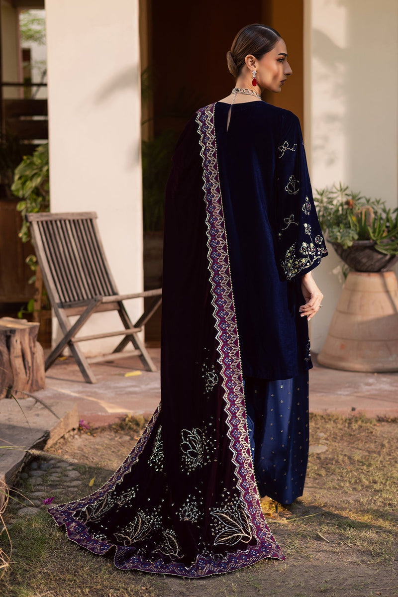Nureh | Maya Velvet | NW-116 by Nureh - Designer Dress  - Type : Ladies Clothes - Available at Libayah - 100% Original 