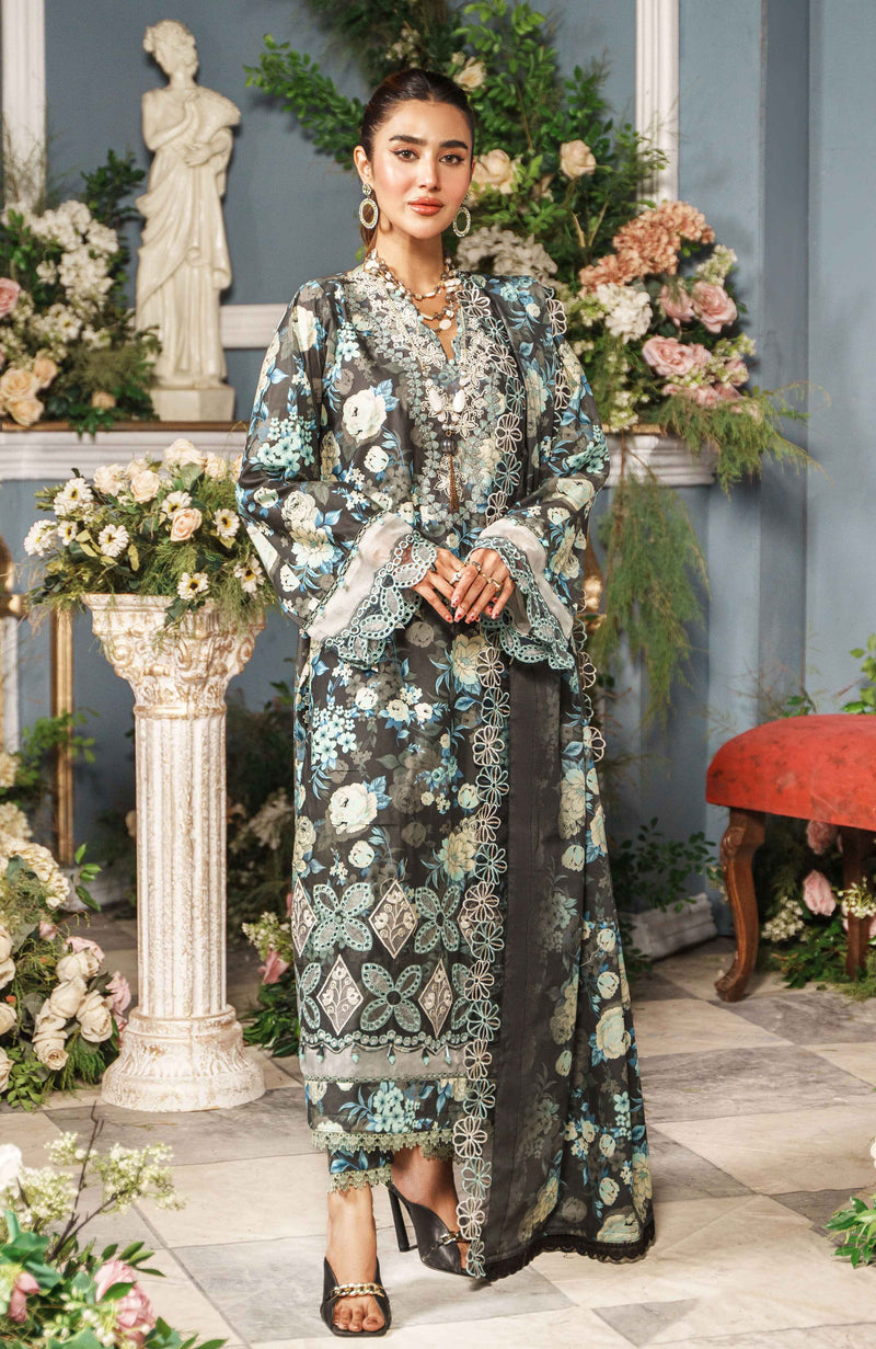 Al Zohaib | Printkari Cutwork Applique 24 | PCA-24-08 by Al Zohaib - Designer Dress - Type: Ladies Clothes - Available at Libayah - 100% Original