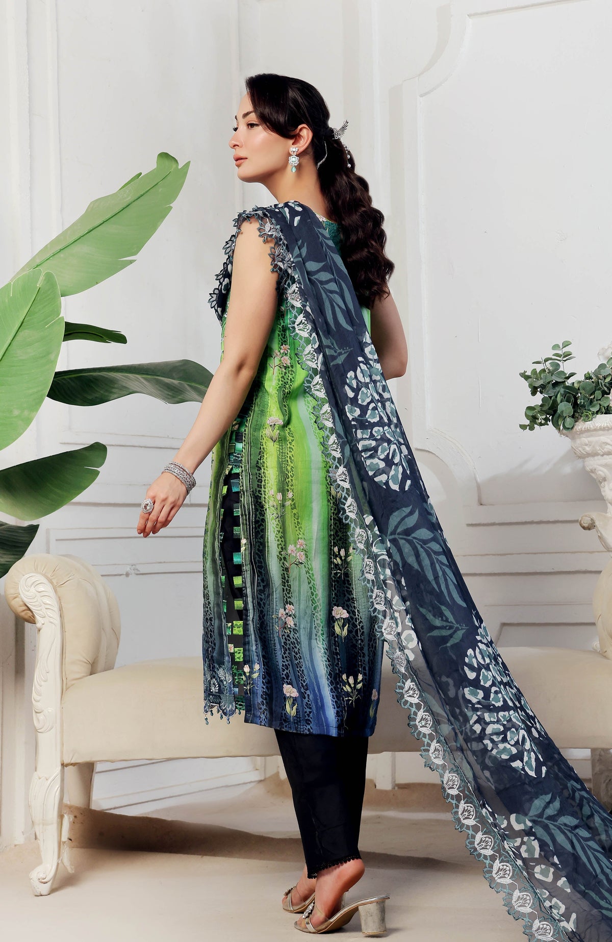 Al Zohaib | Applique Kari Cutwork Edit 25 | ACE-25-08 by Alzohaib - Designer Dress - Type: Ladies Clothes - Available at Libayah - 100% Original
