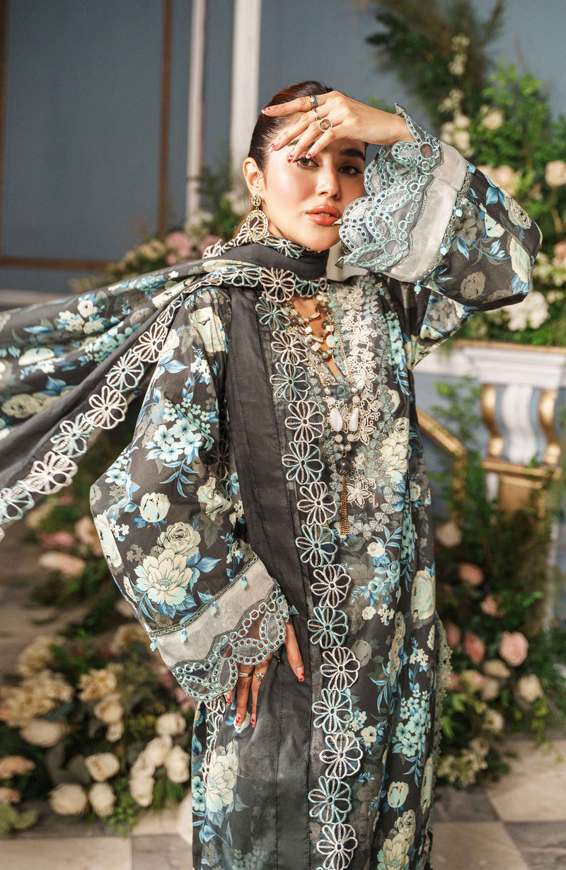 Al Zohaib | Printkari Cutwork Applique 24 | PCA-24-08 by Al Zohaib - Designer Dress - Type: Ladies Clothes - Available at Libayah - 100% Original