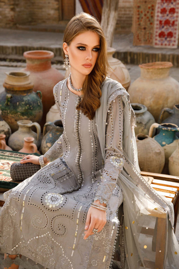 Maria B | Eid Lawn | D-2308-B by Maria B - Designer Dress  - Type : Ladies Clothes - Available at Libayah - 100% Original 