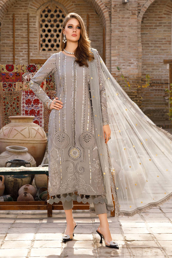 Maria B | Eid Lawn | D-2308-B by Maria B - Designer Dress  - Type : Ladies Clothes - Available at Libayah - 100% Original 