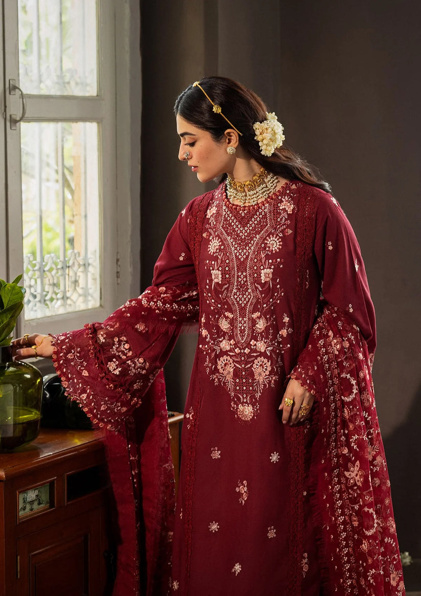 Kahf Premium | Kahf Karandi 25 | KKH-03 ROSELITH by Kahf Premium - Designer Dress  - Type : Ladies Clothes - Available at Libayah - 100% Original 