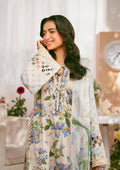 Elaf Premium | Prints 25 | EPS-6A IVORY PETALS by Elaf Premium - Designer Dress - Type: Ladies Clothes - Available at Libayah - 100% Original
