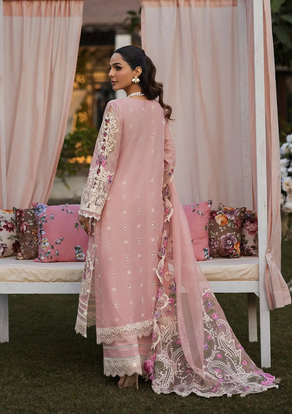 Kahf Premium | Luxury Lawn 25 | KLR-09 Bellerose by Kahf Premium - Designer Dress - Type: Ladies Clothes - Available at Libayah - 100% Original