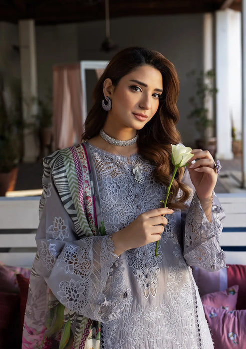 Kahf Premium | Luxury Lawn 25 | KLR-04 Lilia by Kahf Premium - Designer Dress - Type: Ladies Clothes - Available at Libayah - 100% Original