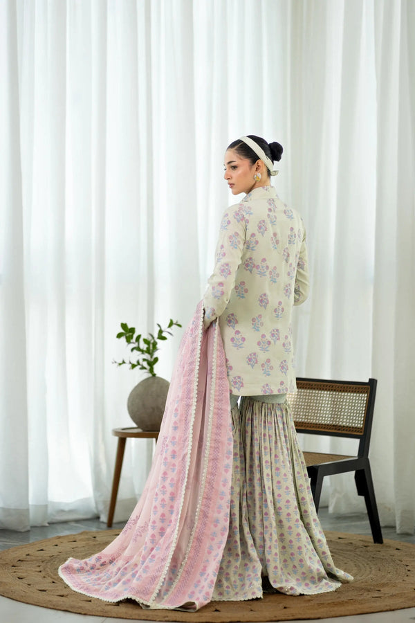 Afrozeh | Basic Pret 26 RTW | NACRE by Afrozeh - Designer Dress  - Type : Ladies Clothes - Available at Libayah - 100% Original 