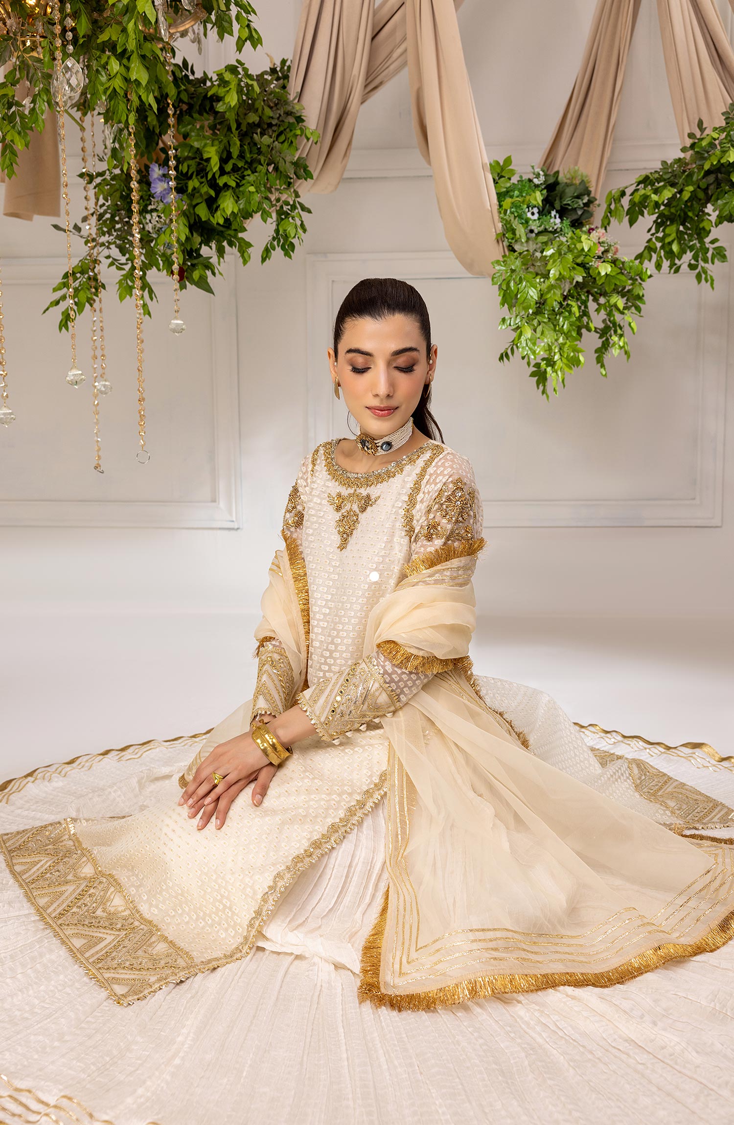 Mina Kashif | Luxury Pret | MK23-14 by Mina Kashif - Designer Dress - Type: Formal - Available at Libayah - 100% Original