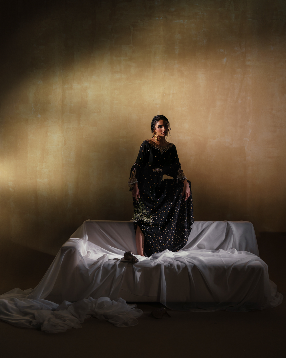 Vasal | Zyra Luxe Pret 26 | Black Orchid by Vasal - Designer Dress  - Type : Ladies Clothes - Available at Libayah - 100% Original 