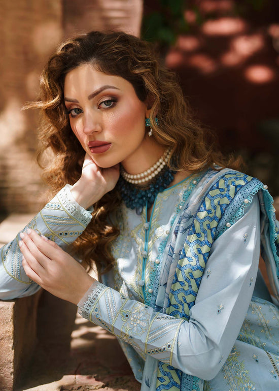 Shurooq | Luxury Lawn 24 | AYSEL by Shurooq - Designer Dress - Type: Ladies Clothes - Available at Libayah - 100% Original