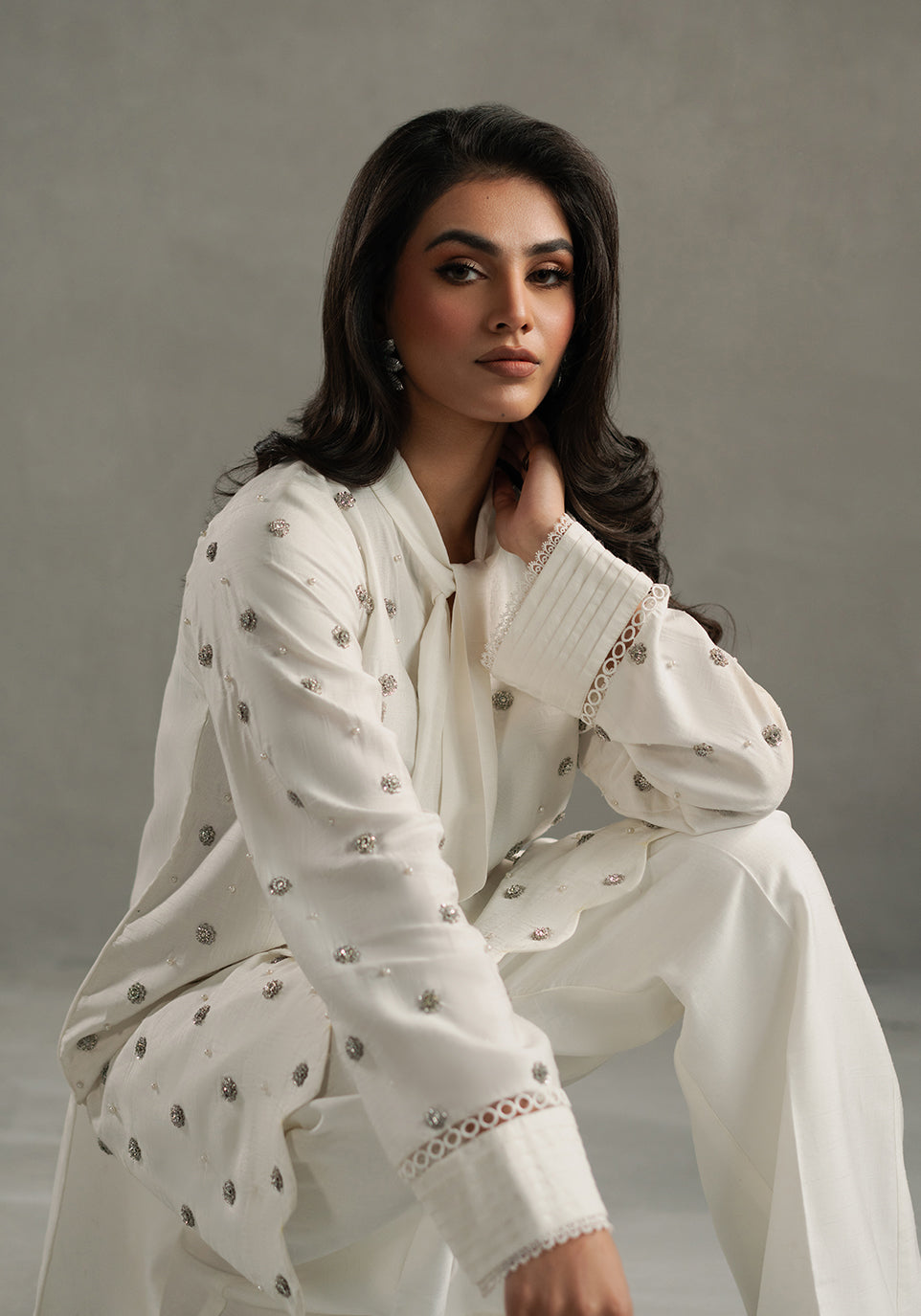 Zarqash | Silk Edit | ZQS 008 OPAL by Zarqash - Designer Dress - Type: Ladies Clothes - Available at Libayah - 100% Original