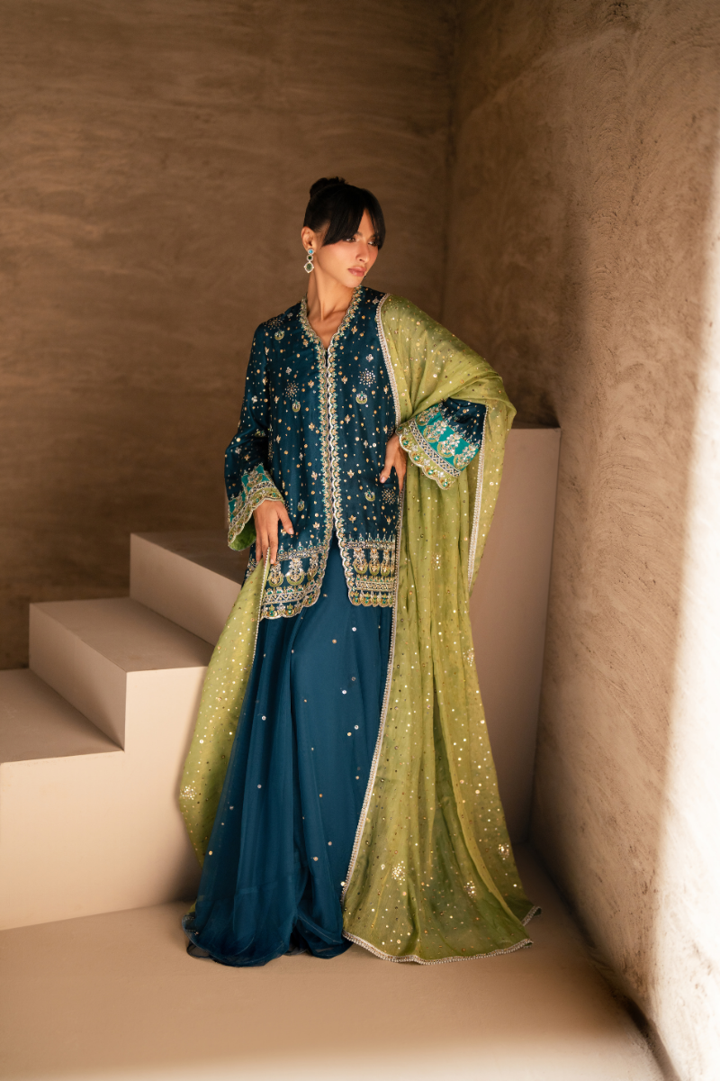 Sana Abbas | Zalea Formals | MEHR by Sana Abbas - Designer Dress  - Type : Ladies Clothes - Available at Libayah - 100% Original 
