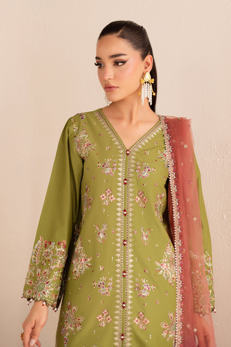 Batik | Nyra Embroidered Summer Solids | Slush by Batik - Designer Dress - Type: Ladies Clothes - Available at Libayah - 100% Original