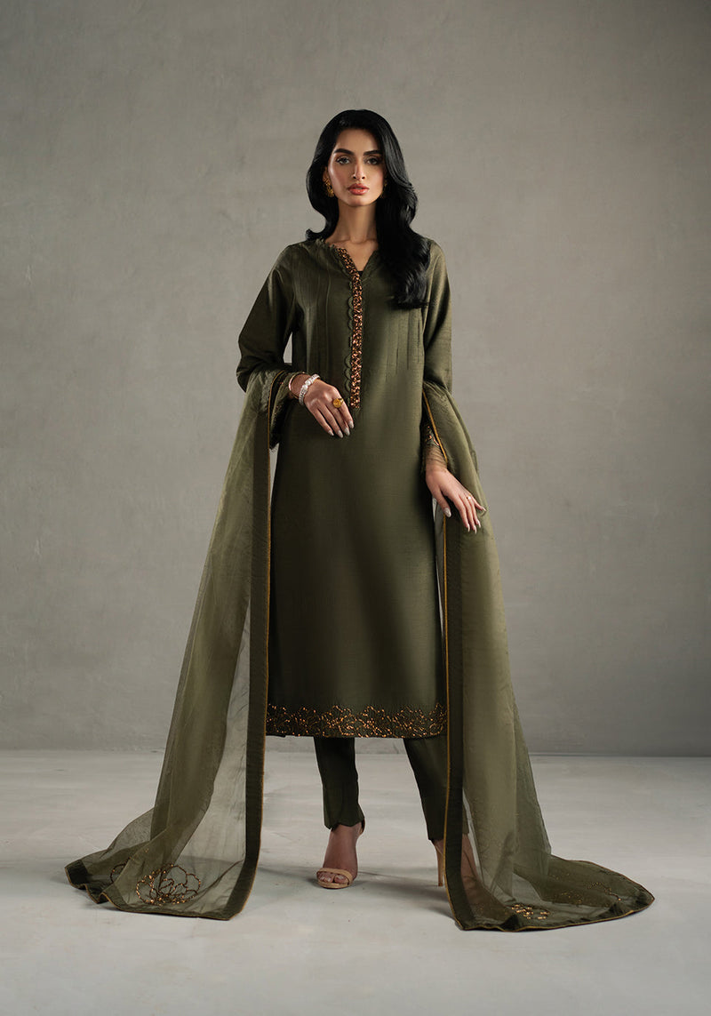 Zarqash | Silk Edit | ZQS 006 ARIA by Zarqash - Designer Dress - Type: Ladies Clothes - Available at Libayah - 100% Original