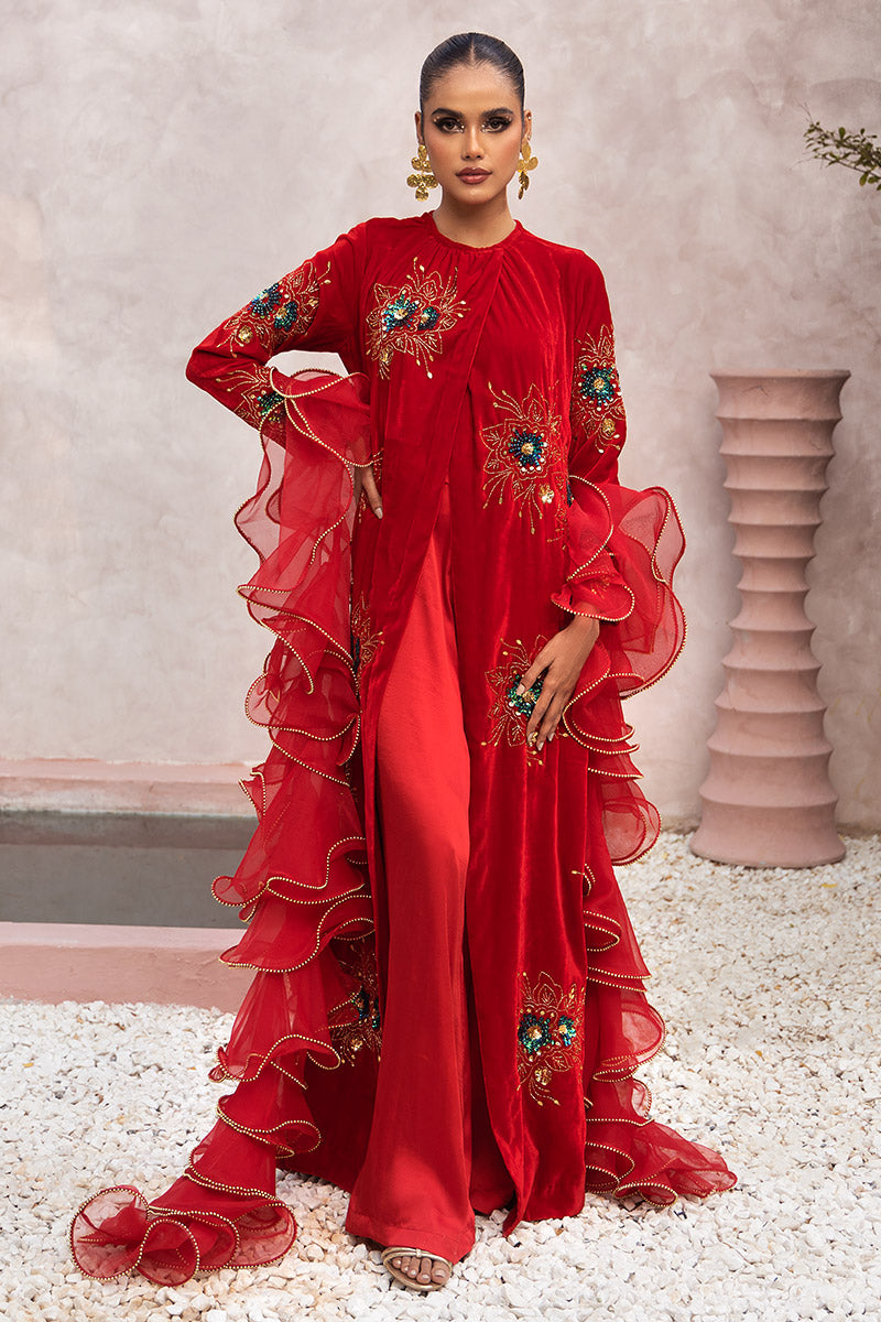 Chic Ophicial | Velveteen Luxury Fall Collection | Roya by Chic Ophicial - Designer Dress - Type: Ladies Clothes - Available at Libayah - 100% Original