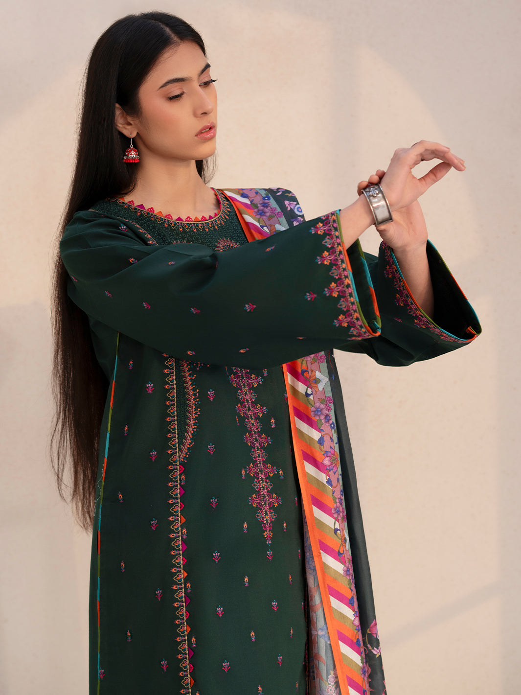 Bin Ilyas | Aaina Summer Edit 25 | 82 - B by Bin Ilyas - Designer Dress - Type: Ladies Clothes - Available at Libayah - 100% Original