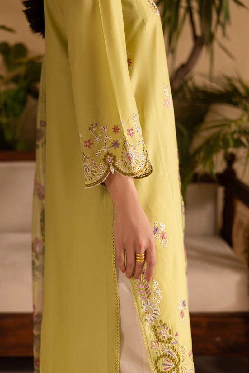 Batik | Nyra Embroidered Summer Solids | Apple Pie by Batik - Designer Dress - Type: Ladies Clothes - Available at Libayah - 100% Original