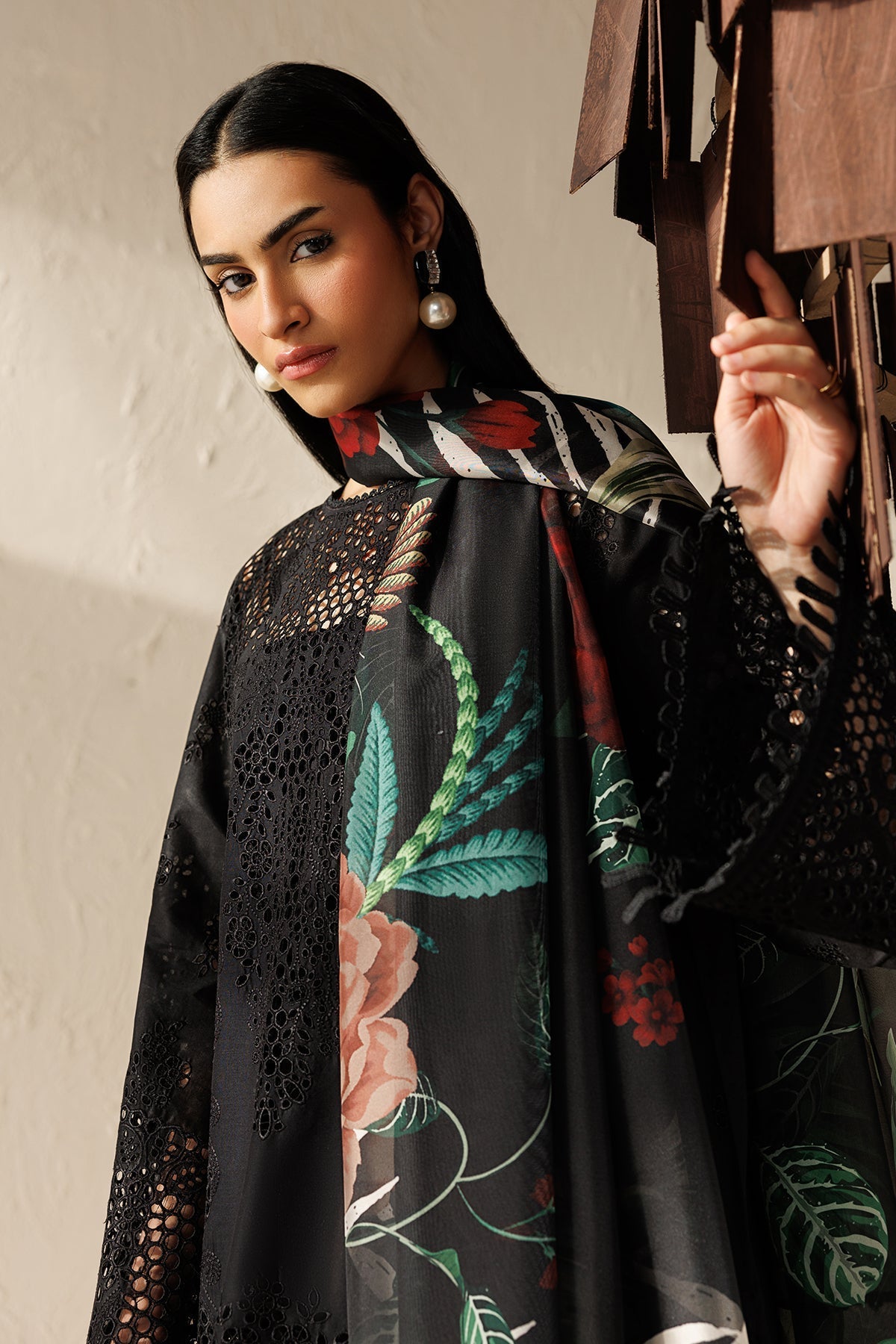 Baroque | Luxury Summer Pret | UF-4521 by Baroque - Designer Dress  - Type : Ladies Clothes - Available at Libayah - 100% Original 