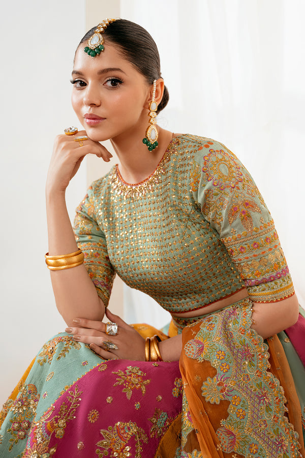 Baroque | Formal Collection | UF-4036 by Baroque - Designer Dress  - Type : Ladies Clothes - Available at Libayah - 100% Original 