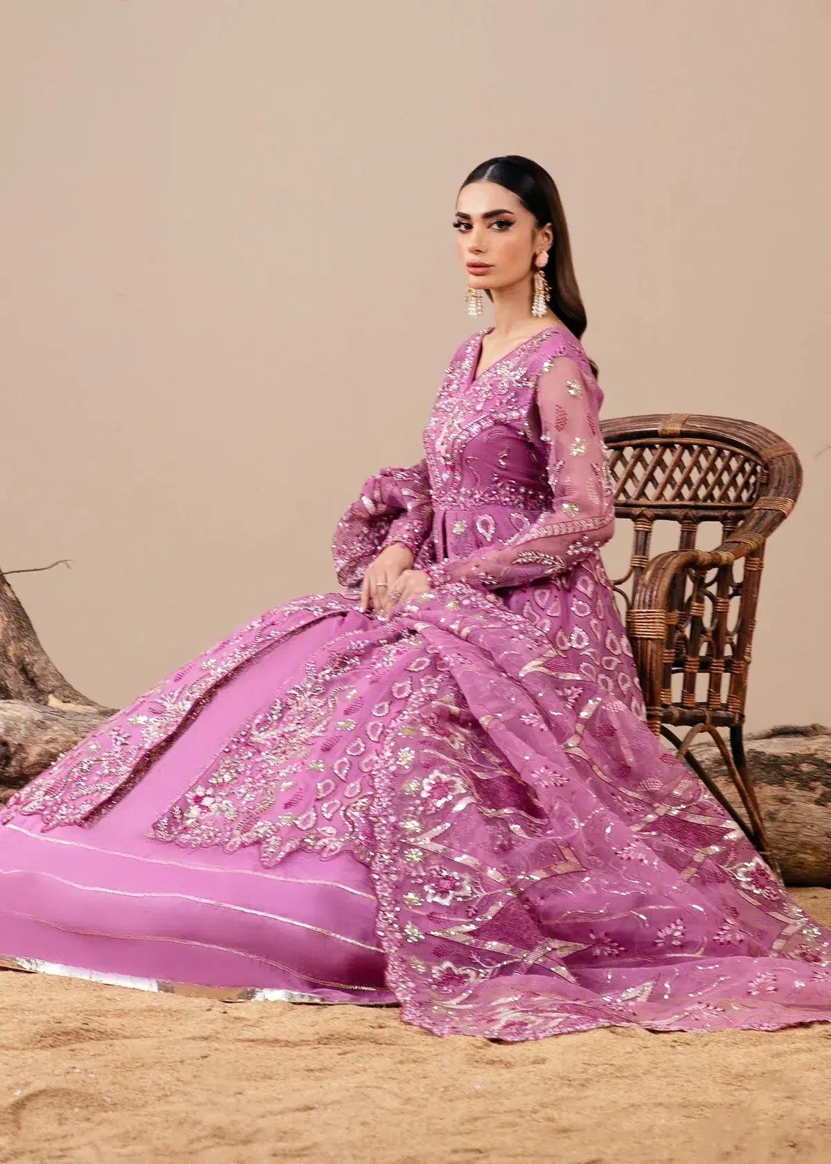 Dastoor | Noor-E-Jahan Wedding Collection'24 | Nurul by Dastoor - Designer Dress - Type: Ladies Clothes - Available at Libayah - 100% Original