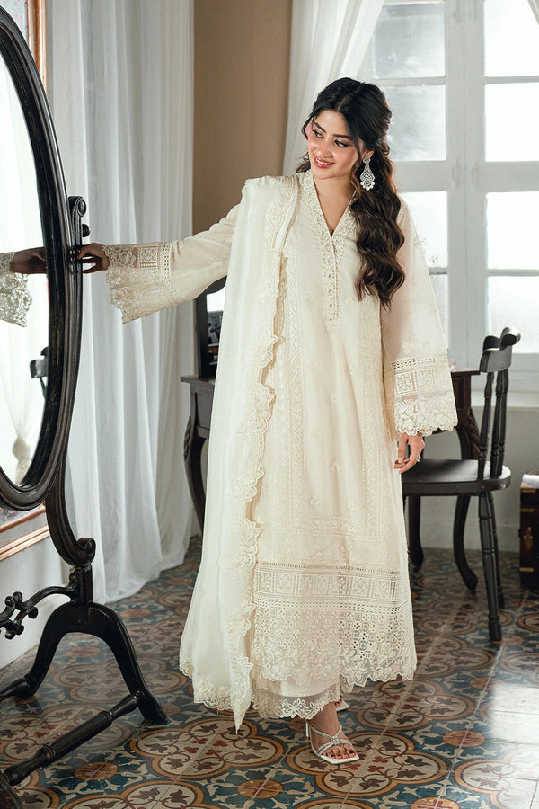 Azure | Eid Drop | Ivory Petal - by Libayah - Registered Vendor of : Azure - 100% Original Designer Dress
