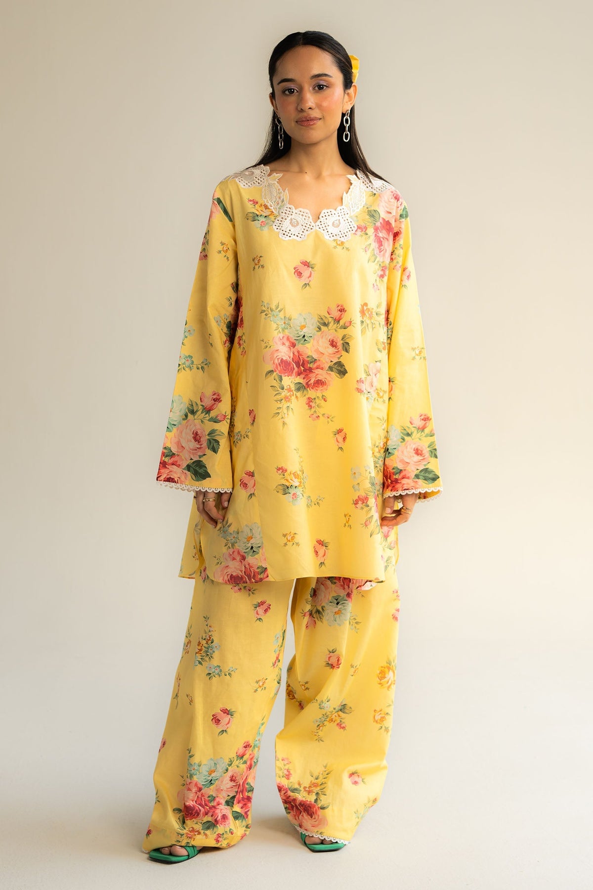 Zara Shahjahan | Love Coco SS 25 | CR25C0761 by Zara Shahjahan - Designer Dress  - Type : Ladies Clothes - Available at Libayah - 100% Original 