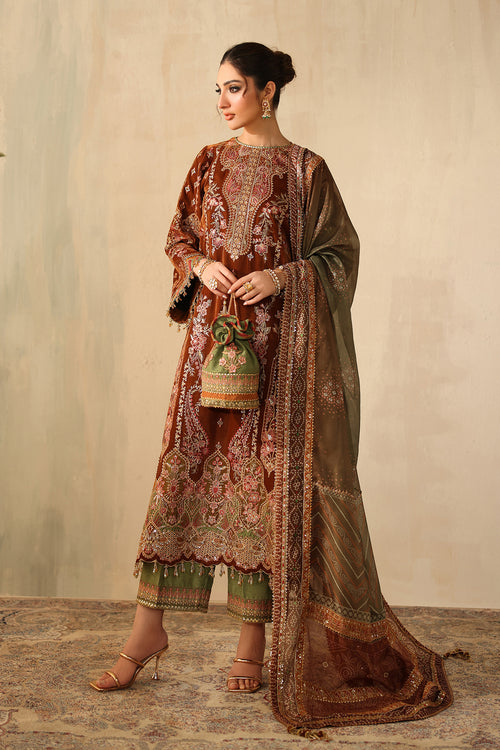 Baroque | Velvet 25 | UF-4317 by Baroque - Designer Dress  - Type : Ladies Clothes - Available at Libayah - 100% Original 