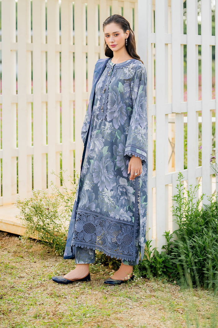 Baroque | Luxury Pret Summer | UF-4219 - Designer Dress - Type : Ladies Clothes - Available at Libayah - 100% Original