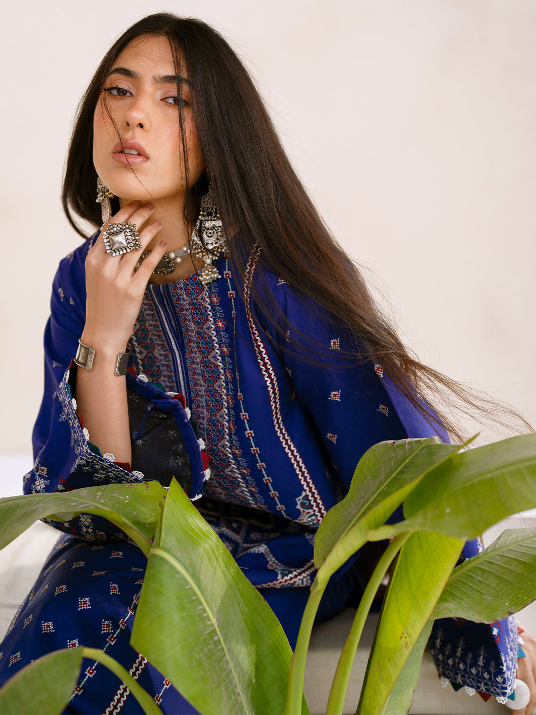 Bin Ilyas | Aaina Summer Edit 25 | 84 - B by Bin Ilyas - Designer Dress - Type: Ladies Clothes - Available at Libayah - 100% Original