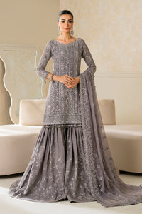 Baroque | Formals Collection | EMBROIDERED CHIFFON UF-4161 by Baroque - Designer Dress  - Type : Ladies Clothes - Available at Libayah - 100% Original 