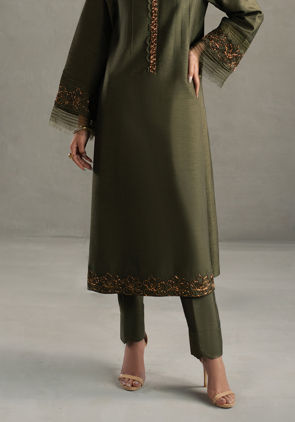 Zarqash | Silk Edit | ZQS 006 ARIA by Zarqash - Designer Dress - Type: Ladies Clothes - Available at Libayah - 100% Original