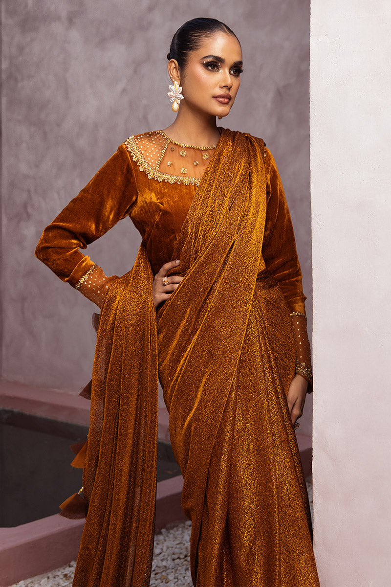 Chic Ophicial | Velveteen Luxury Fall Collection | Zamira by Chic Ophicial - Designer Dress - Type: Ladies Clothes - Available at Libayah - 100% Original