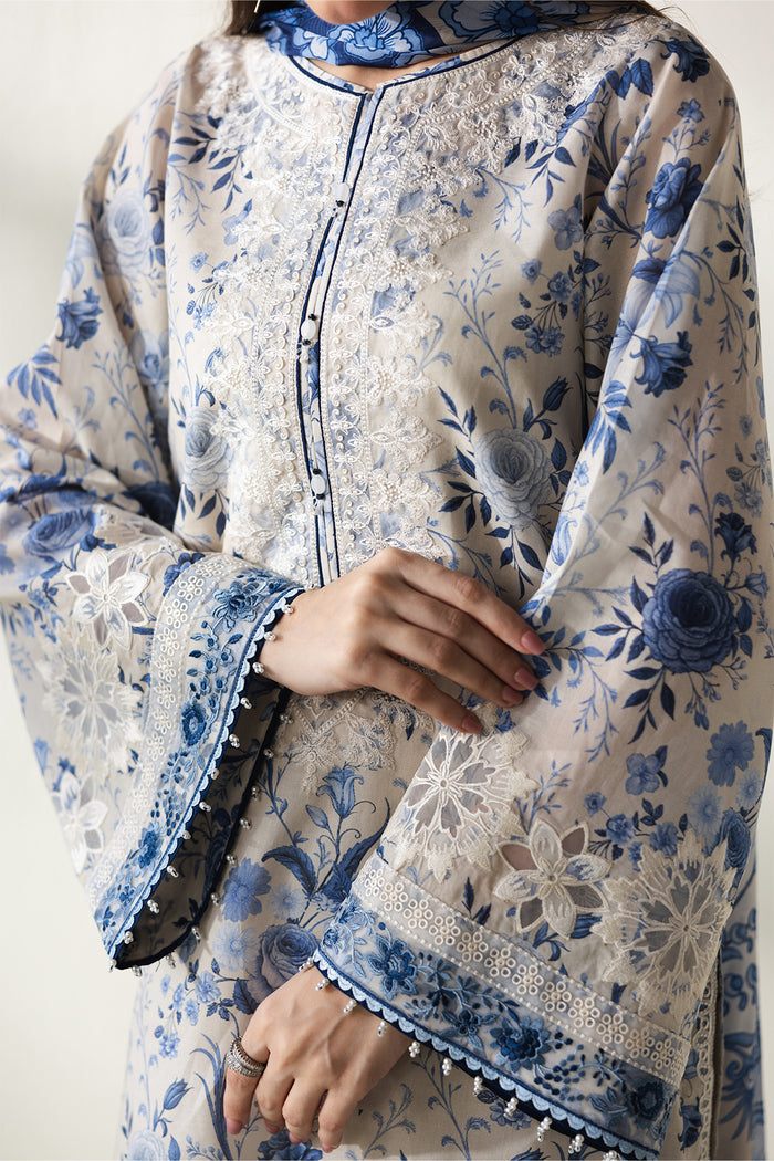 Baroque | Luxury Summer Pret | UF-4429 by Baroque - Designer Dress  - Type : Ladies Clothes - Available at Libayah - 100% Original 