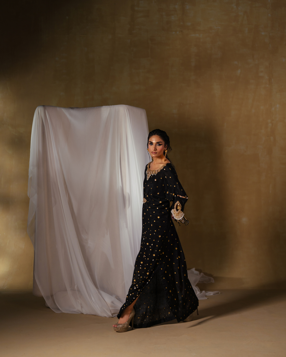 Vasal | Zyra Luxe Pret 26 | Black Orchid by Vasal - Designer Dress  - Type : Ladies Clothes - Available at Libayah - 100% Original 