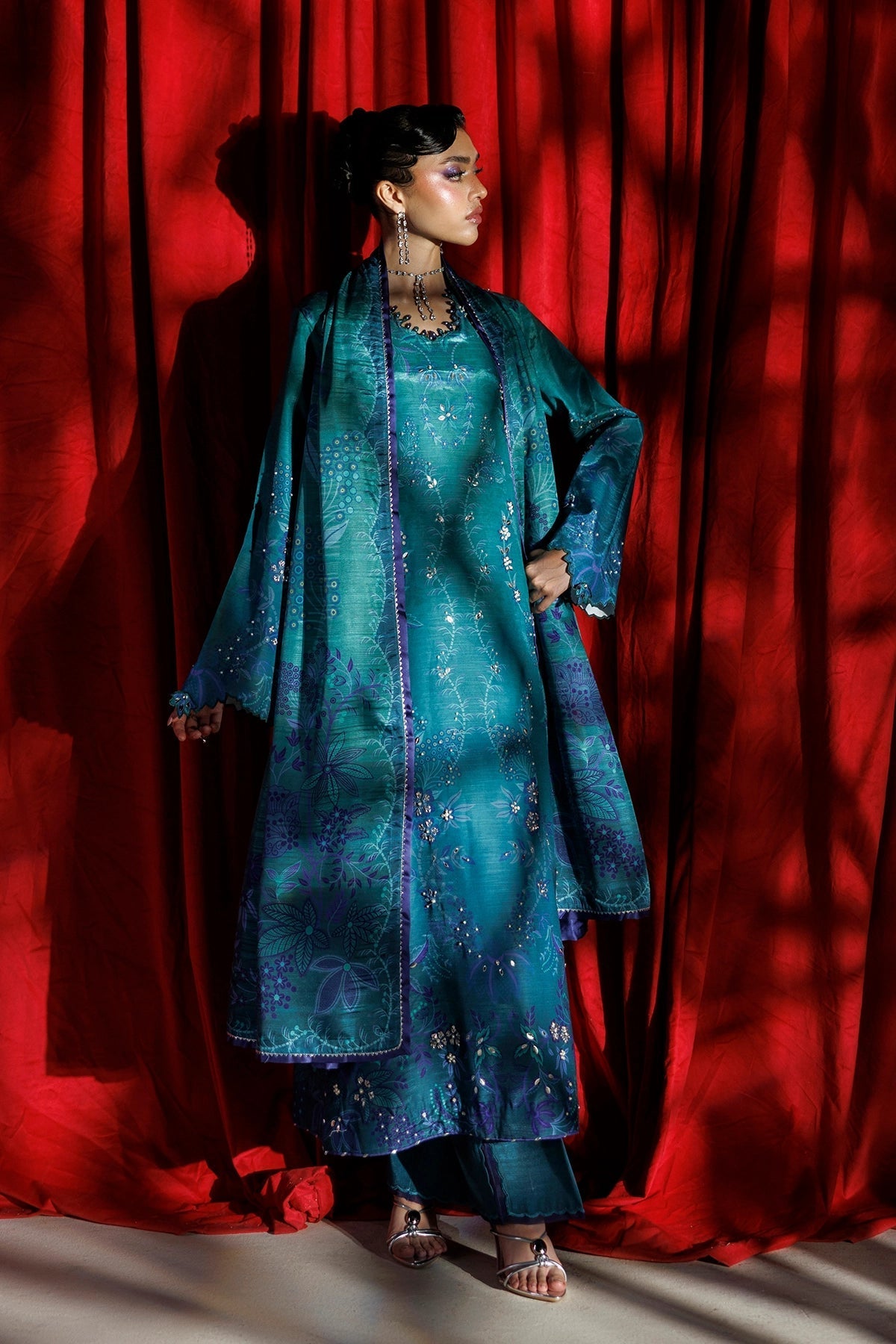 Rangrasiya | Luxe Silk 26 | Lumeire by Rangrasiya - Designer Dress  - Type : Ladies Clothes - Available at Libayah - 100% Original 