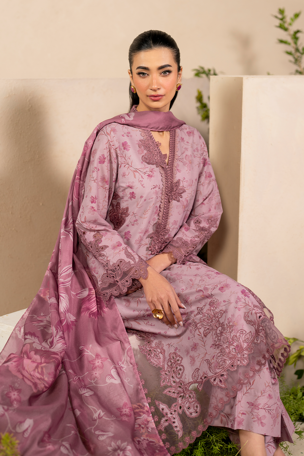 Iznik | Festive Lawn 25 | EFL-04 by Iznik - Designer Dress - Type: Ladies Clothes - Available at Libayah - 100% Original
