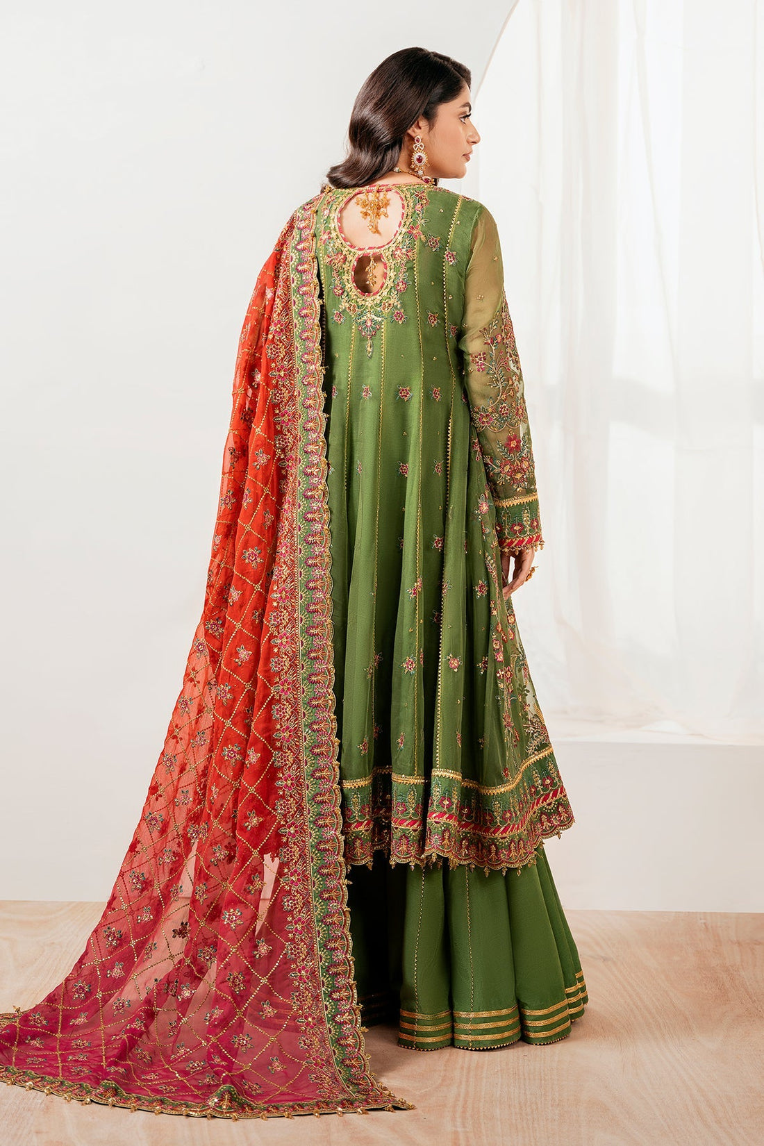 Baroque | Formal Collection | UF-4037 by Baroque - Designer Dress  - Type : Ladies Clothes - Available at Libayah - 100% Original 