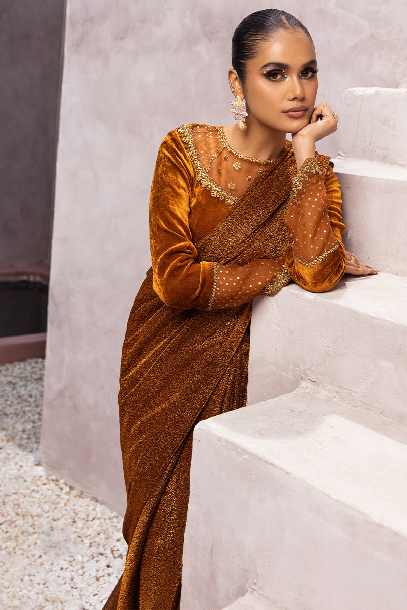 Chic Ophicial | Velveteen Luxury Fall Collection | Zamira by Chic Ophicial - Designer Dress - Type: Ladies Clothes - Available at Libayah - 100% Original