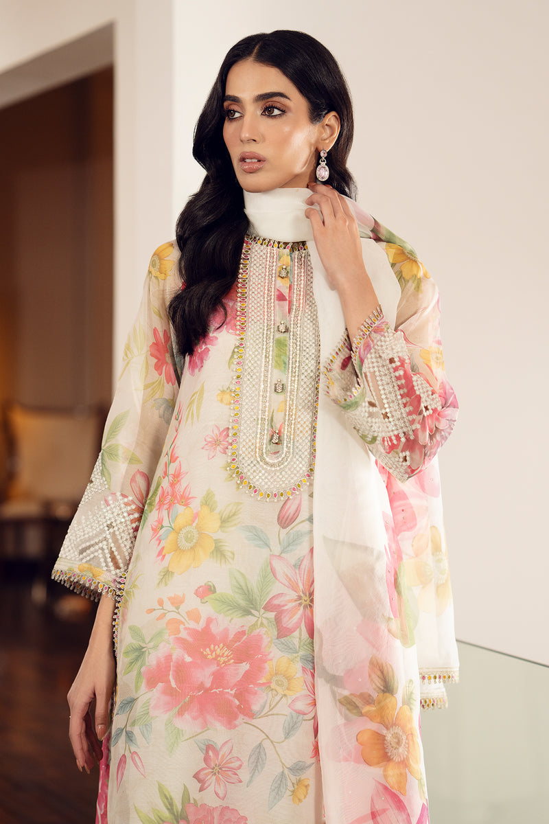 Baroque | Luxury Pret 24 | COTTON PATTI UF-510 by Baroque - Designer Dress - Type: Ladies Clothes - Available at Libayah - 100% Original