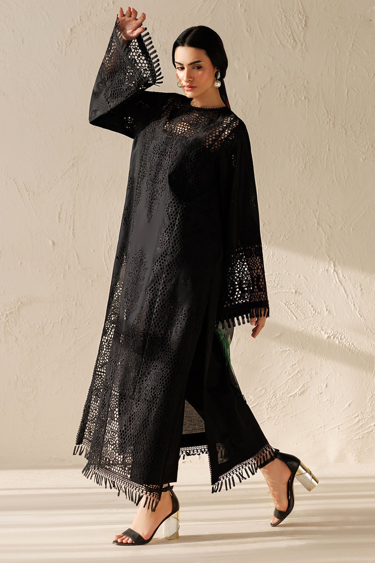 Baroque | Luxury Summer Pret | UF-4521 by Baroque - Designer Dress  - Type : Ladies Clothes - Available at Libayah - 100% Original 