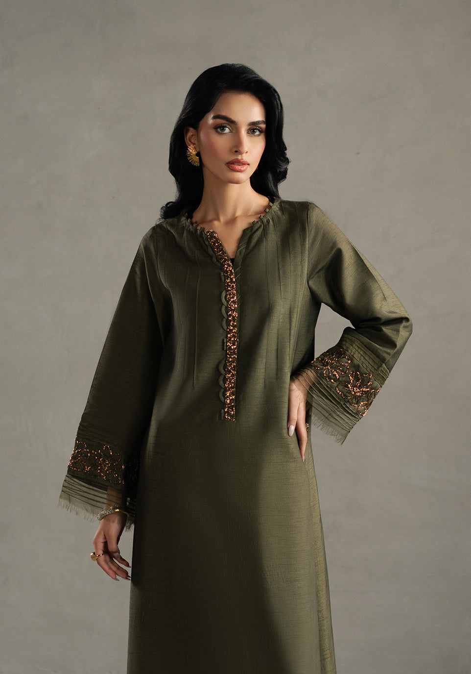 Zarqash | Silk Edit | ZQS 006 ARIA by Zarqash - Designer Dress - Type: Ladies Clothes - Available at Libayah - 100% Original